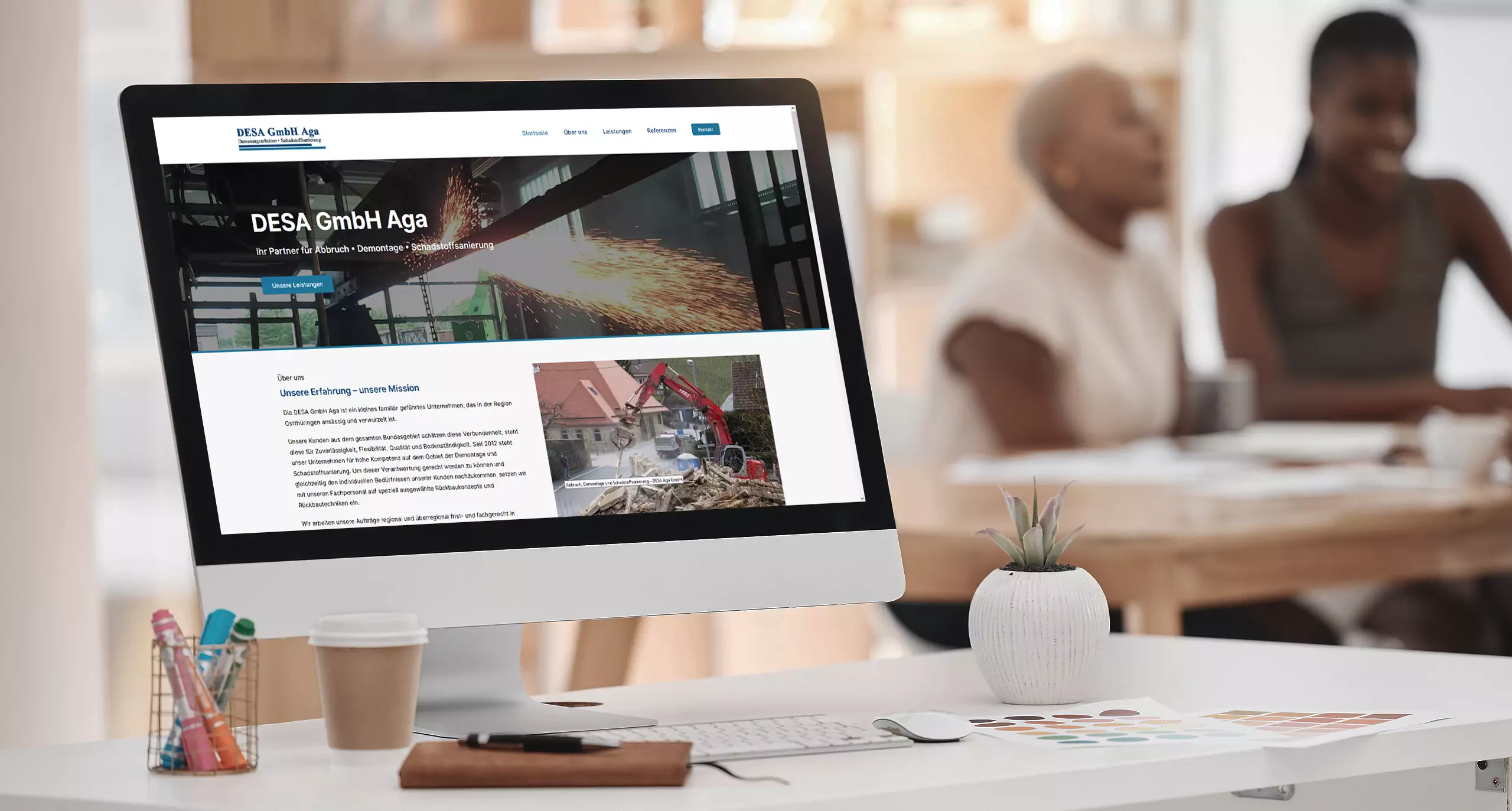 Mit individuellen Webdesign können Sie das volle Potential Ihres Unternehmens ausschöpfen.